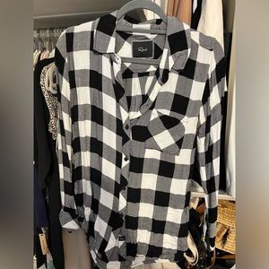 Rails Plaid button down